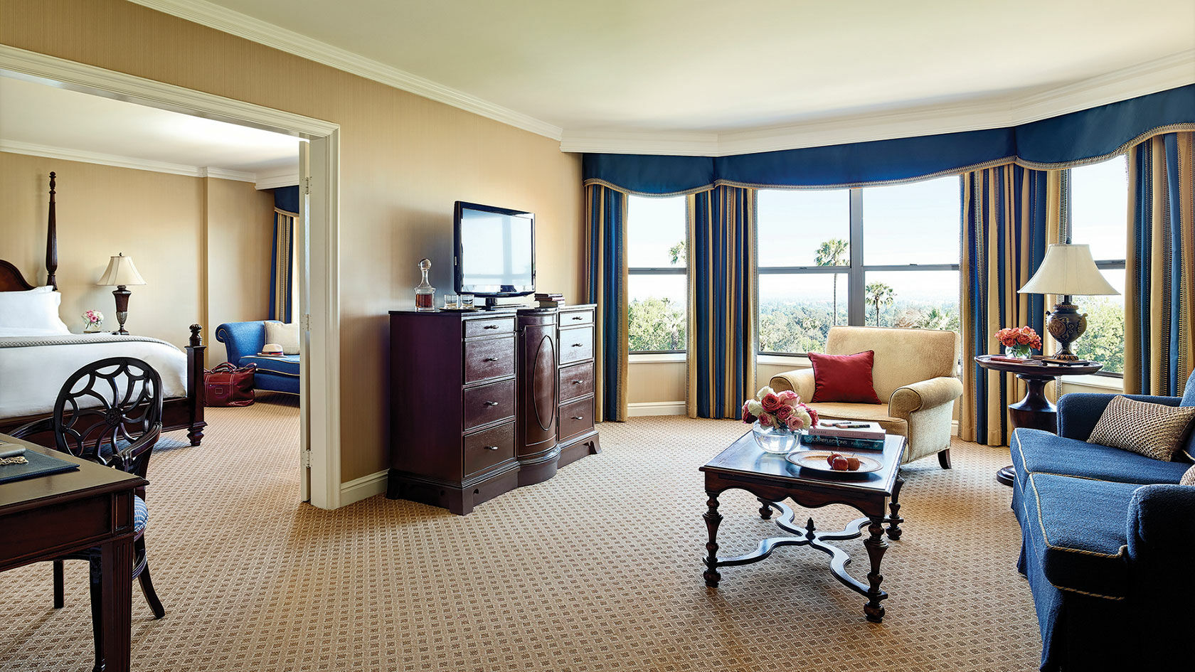 The Langham Huntington, Pasadena Hotell Exteriör bild